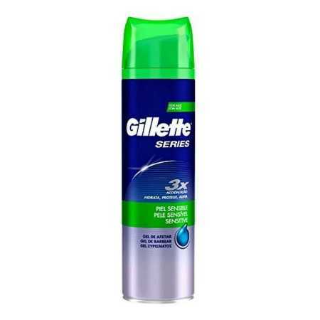 Rakgel Gillette Känslig hud (200 ml)