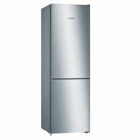 Combined Refrigerator BOSCH KGN36VIEA Silver Steel (186 x 60 cm)