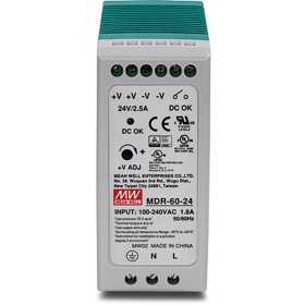 Strömtillförsel Trendnet TI-M6024 Grön 60W