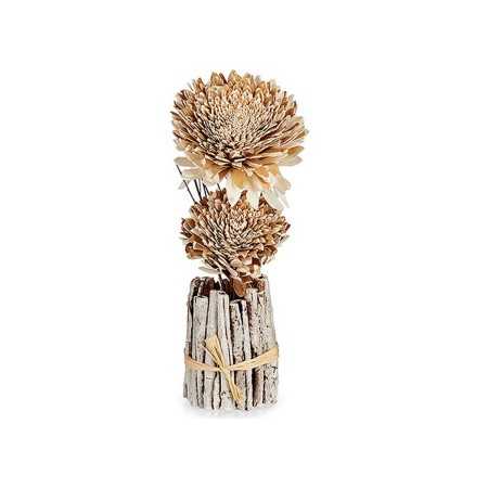 Decorative Flower 76722 Natural Wood