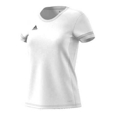 T-shirt med kortärm Dam Adidas T19 SS JSY W DW6887 Vit