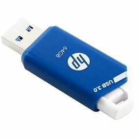 USB Pendrive HP HPFD755W-64 64 GB Blau