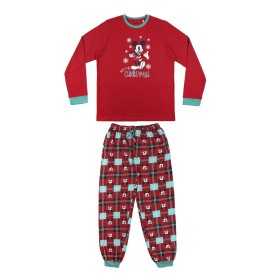 Schlafanzug Mickey Mouse Herren Rot