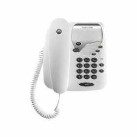 Festnetztelefon Motorola MOT30CT1B Schwarz Weiß