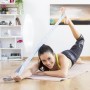 Élastique Fitness pour Étirements avec Guide d'Exercices Stort InnovaGoods