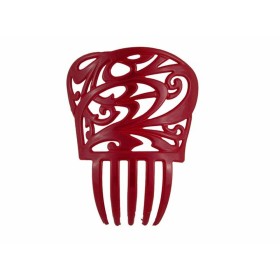 Ornamental comb Red 13,5 cm