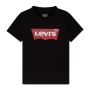 T shirt à manches courtes Enfant Levi's Batwing Boy Dark Noir