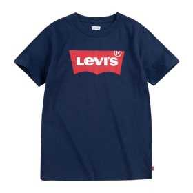 Kurzarm-T-Shirt für Kinder Levi's Batwing Dunkelblau Unisex