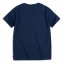 Barn T-shirt med kortärm Levi's Batwing Mörkblå Unisex