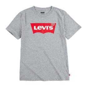 Jungen Kurzarm-T-Shirt Levi's Batwing Grau Hellgrau