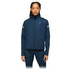 Women's Sports Jacket Asics Lite-Show Navy Blue