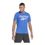 T-shirt à manches courtes homme Reebok Workout Ready Supremium Bleu