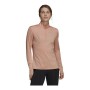 T-shirt à manches longues femme Adidas Own The Run Rose