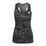 Tanktop Frau Adidas Fast Graphic Grau