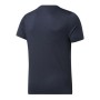 Kurzärmliges Sport T-Shirt Reebok Workout Ready Dunkelblau