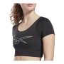 T-shirt à manches courtes femme Reebok Training MYT Noir