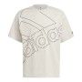 T-shirt med kortärm Herr Adidas Giant Logo Beige