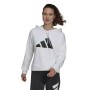Damen Sweater mit Kapuze Adidas Sportswear Future Icons Weiß