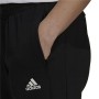 Lange Sporthose Adidas Essentials Damen Schwarz