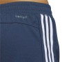 Träningsshorts Adidas Knit Pacer 3 Stripes Kvinna Mörkblå