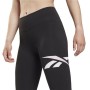 Leggings de Sport Reebok Essentials Vector W Noir