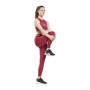 Sport-leggings, Dam Reebok Workout Ready Mesh W Rosa (XS)