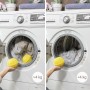 Bollar för att Tvätta Kläder utan Tvättmedel Delieco InnovaGoods Förpackning med 2 masker