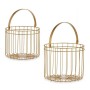 Panier Cylindrique Métal (2 pcs)