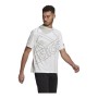 T-shirt à manches courtes homme Adidas Giant Logo Blanc
