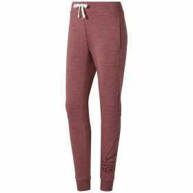 Adult's Tracksuit Bottoms Reebok MARBIE LOGO PANT DY8138 Lady Pink