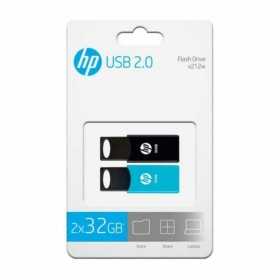 USB-minne HP 212 USB 2.0 Blå/Svart (2 uds)