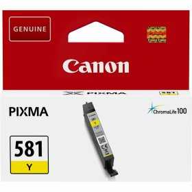 Cartouche d'encre originale Canon Pixma CLI-581Y Jaune (Reconditionné A+)