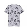 T-shirt med kortärm Herr Mickey Mouse Grå