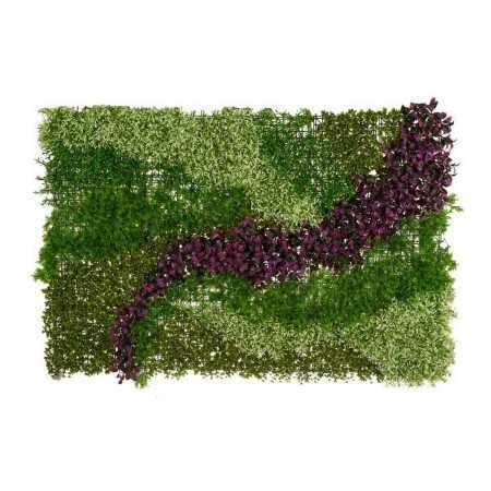 Kit de jardin vertical Fleurs 100 x 5 x 150 cm Violet Vert Plastique