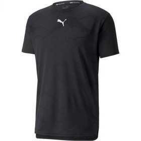 Men’s Short Sleeve T-Shirt Puma Train Vent Black