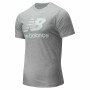 T-shirt med kortärm Herr New Balance MT01575 Grå