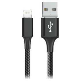 Câble USB vers Lightning Goms Noir 2 m