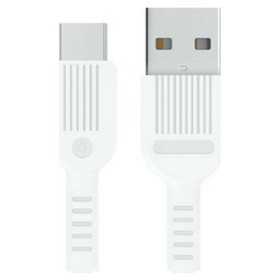 USB A to USB C Cable Goms White 1 m