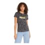 T-Shirt Puma Essentials Tiger AOP Grau Schwarz