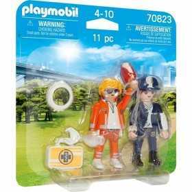 Playset Playmobil 70823 Doctor Polis 70823 (11 pcs)