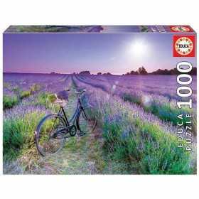 Pussel Educa Cycling in Lavender Fields 1000 pcs