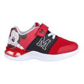 Turnschuhe mit LED Mickey Mouse Rot