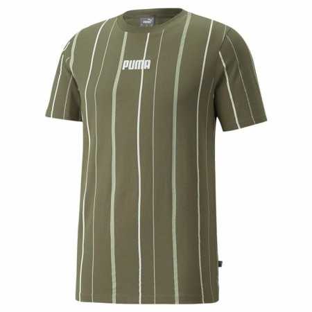 Kurzärmliges Sport T-Shirt Puma Modern Basics M Khaki