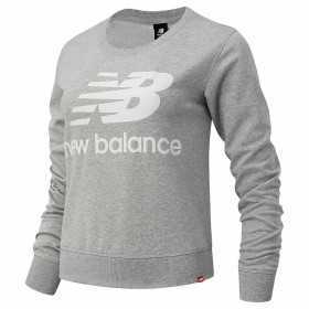 Damen Sweater ohne Kapuze New Balance WT91585 Grau