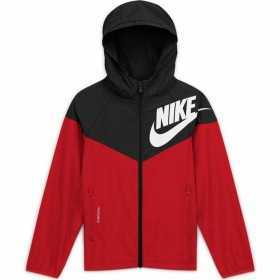 Children's Sports Jacket Nike Sportswear Windrunner Red