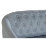 Canapé DKD Home Decor Bleu Polyester Bois d'hévéa (107 x 61 x 71 cm)