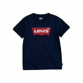 Children’s Short Sleeve T-Shirt Levi's 8E8157 Navy Blue Blue