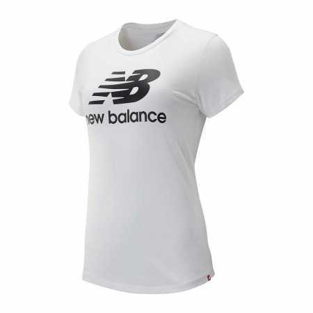 T-shirt med kortärm Dam New Balance Vit