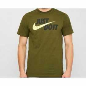 T-shirt med kortärm Herr Nike AR5006 327 Grön