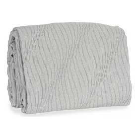 Bedspread (quilt) Waves Grey (240 x 260 cm)